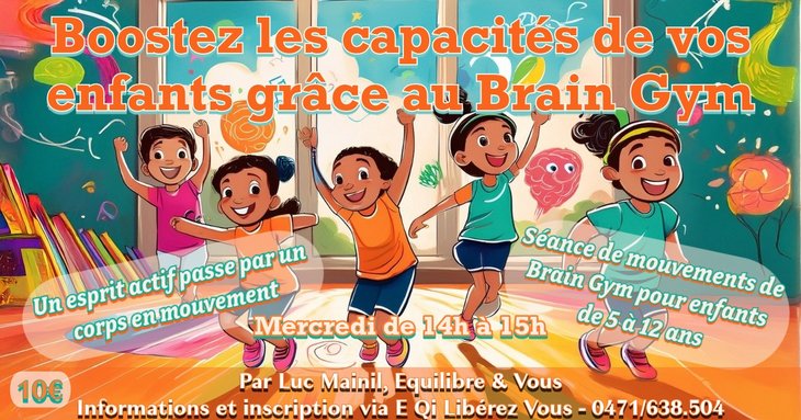 Stages,cours Brain pour enfants