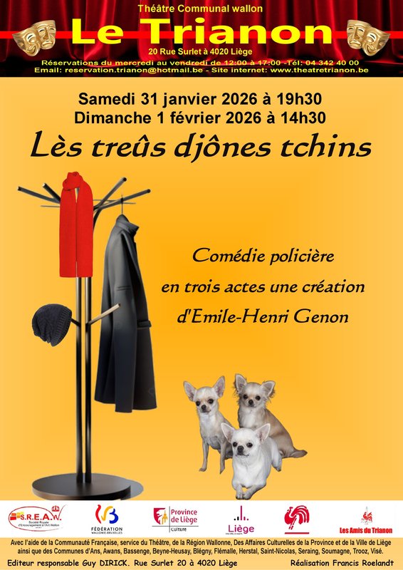 Spectacles Lès Treûs djônes tchins