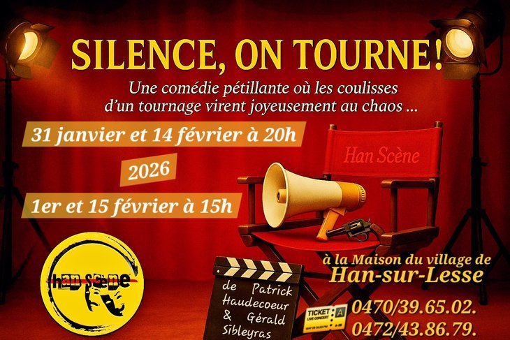 Spectacles Silence, tourne