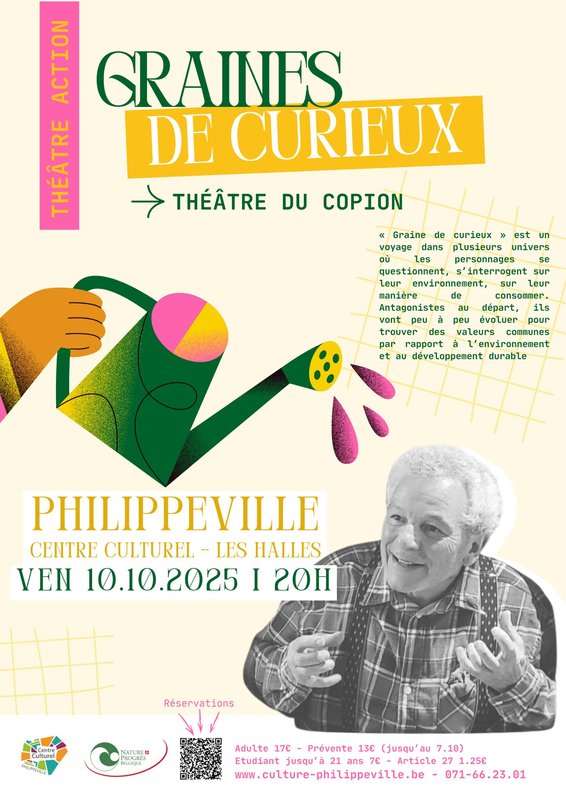 Spectacles Graines curieux - théâtre