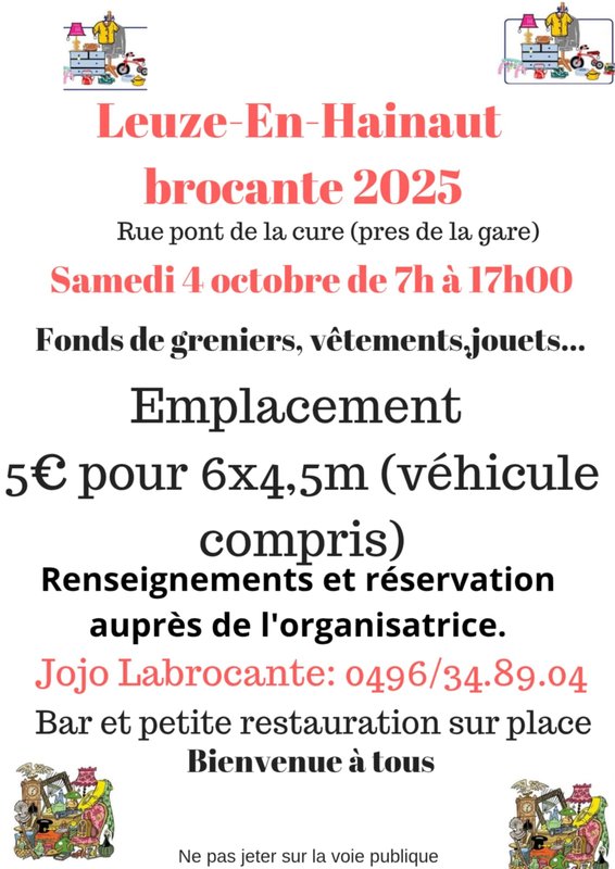  Brocante Leuze-en-hainaut