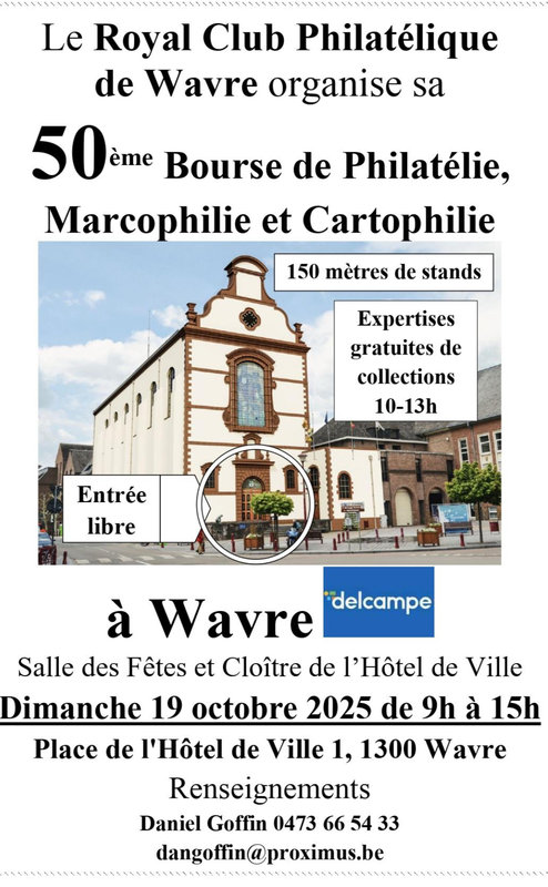 Loisirs Entrée libre Bourse philatélie, cartophilie marcophilie