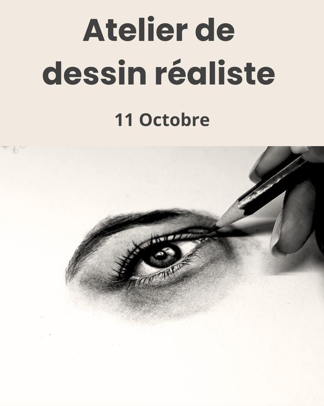 Stages,cours Atelier dessin réaliste : donnez à portraits