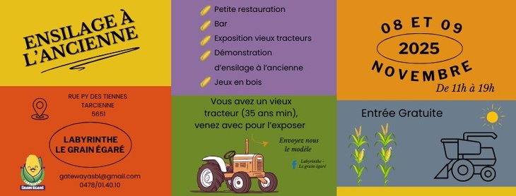 Loisirs Ensilage l Ancienne - Événement ne manquer 