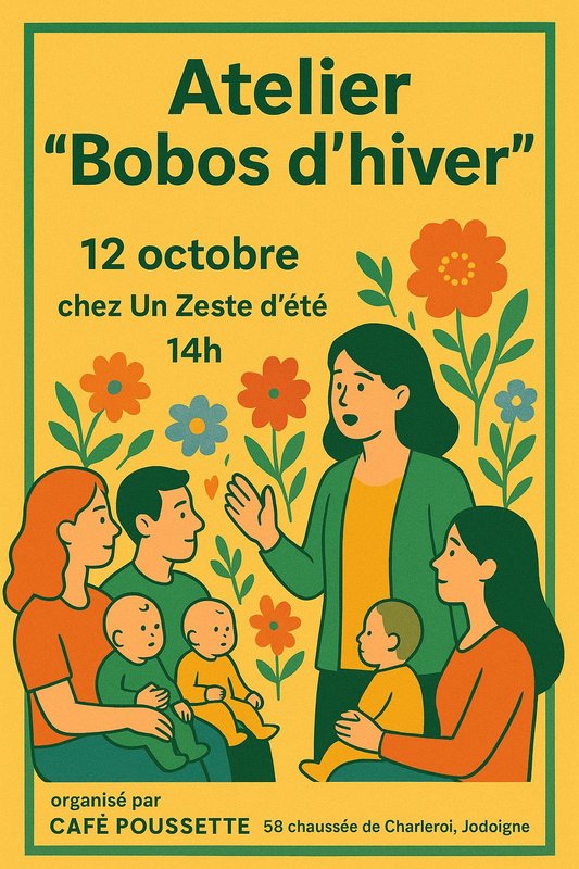 Conférences Atelier Parents & Enfants : “Bobos d’hiver”