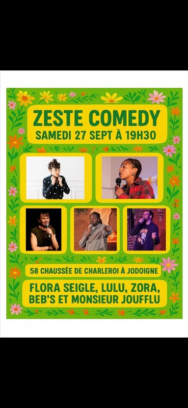 Spectacles Un Zeste Comedy