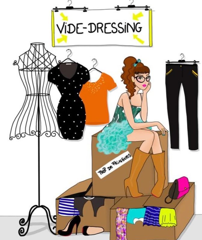 Loisirs Vide dressing entre copines