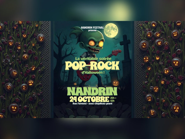Concerts La Soirée Pop-Rock d Halloween Nandrin Festival