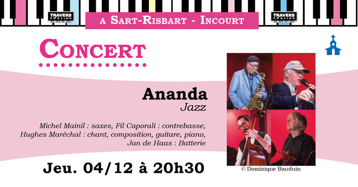 Concerts Concert Ananda: Jazz, poésie musique monde