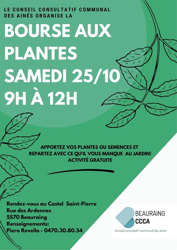 Loisirs Bourse plantes