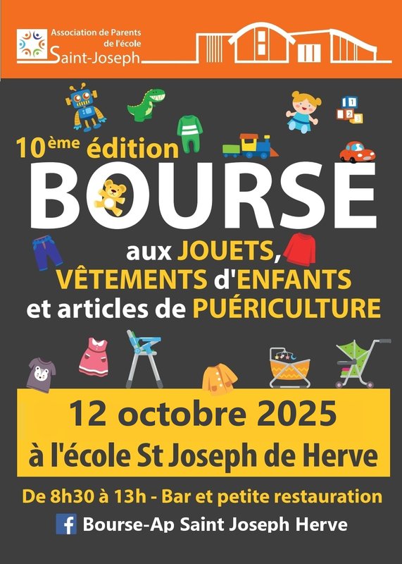 Loisirs Bourse jouets, articles puériculture vêtements pour enfants