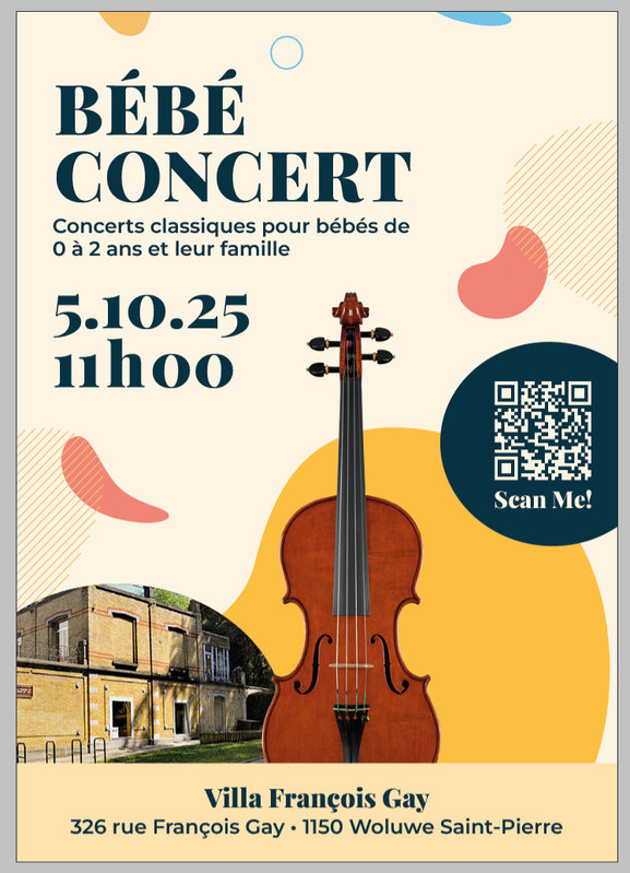Concerts Bébé concert - concert classique pour bébé 0 2 et leur famille