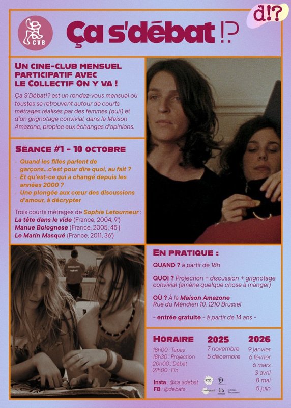 Spectacles Girrls talk about boys..and girls ! Courts-métrages Sophie Letourneur + débat