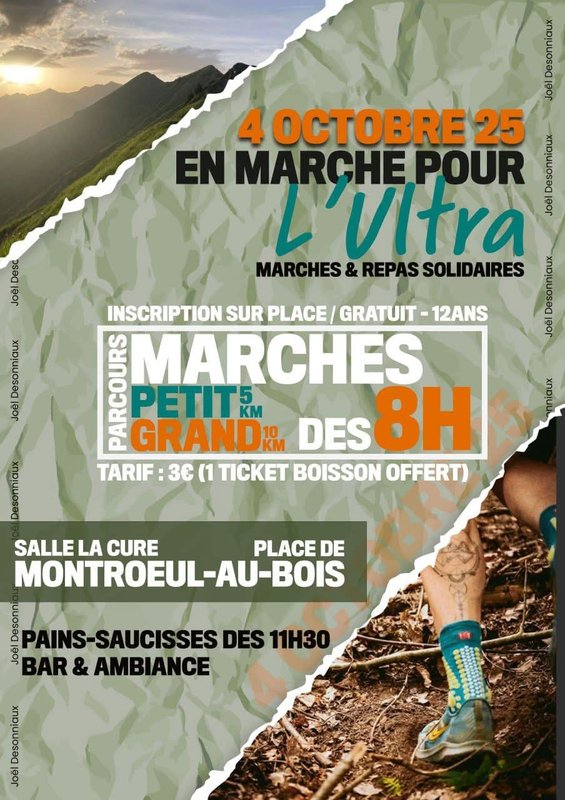 Loisirs En marche pour l Ultra