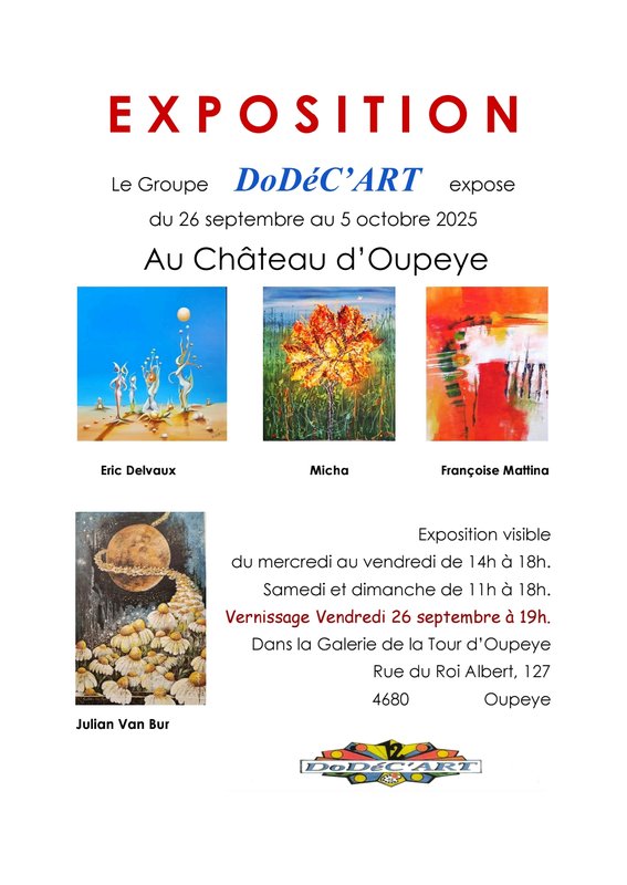 Expositions Exposition groupe DoDéC ART