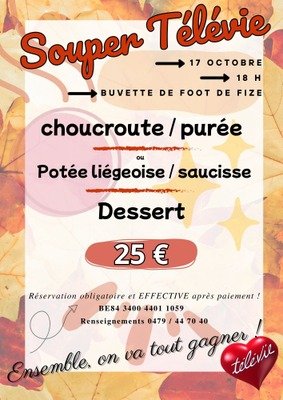 Soirées Souper Télévie