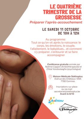 Conférences Conférence : 4ème trimestre la grossesse