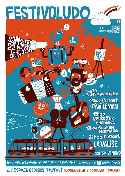 Concerts Festivoludo, festival pour petits grands