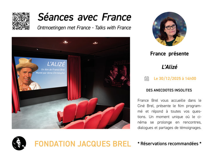Spectacles Séance avec France - Plongez dans l univers Jacques Brel avec  L Alizé 