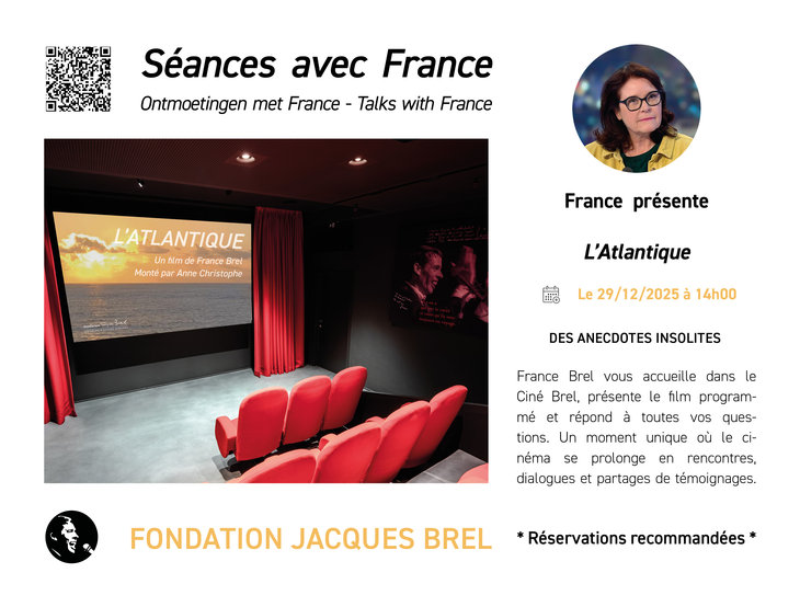 Spectacles Séance avec France - Plongez dans l univers Jacques Brel avec  L Atlantique 