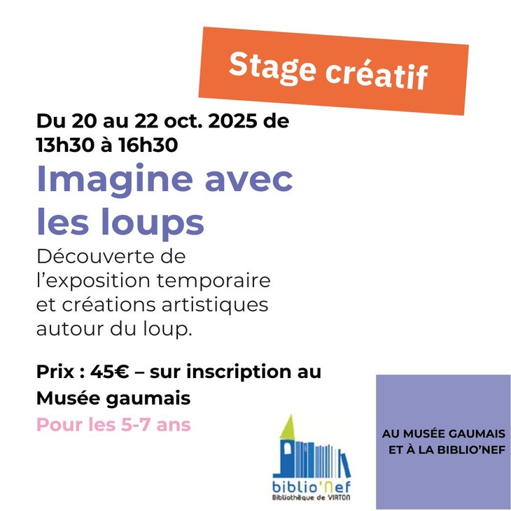 Stages,cours Imagine avec loups