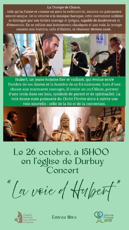 Concerts Concert musique  la d Hubert