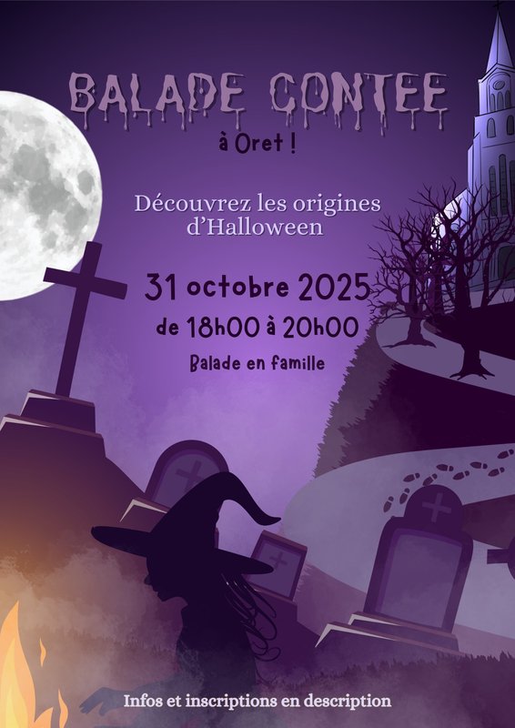 Loisirs La balade contée - fêtons Samain