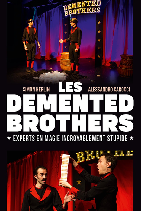 Spectacles Les Demented Brothers : experts magie incroyablement stupide