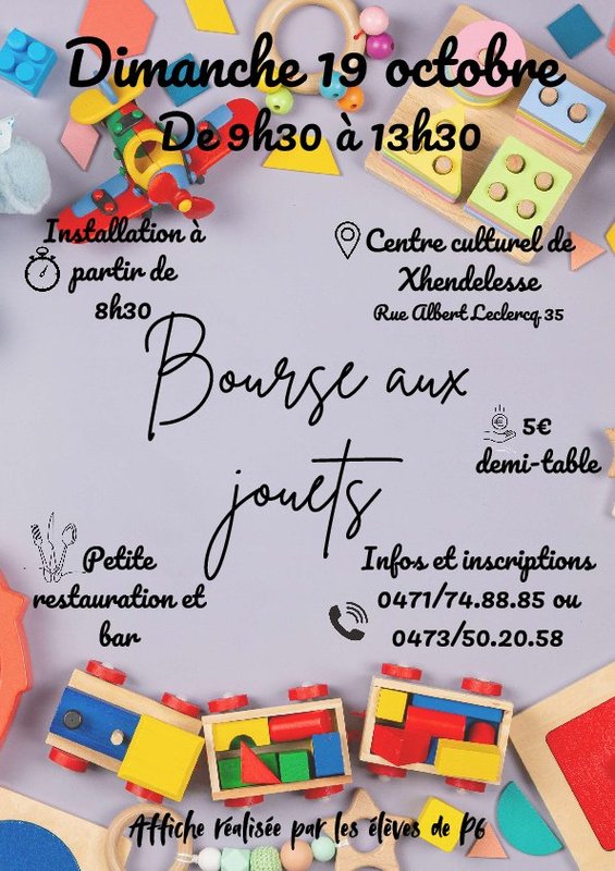 Loisirs 10ème bourse jouets