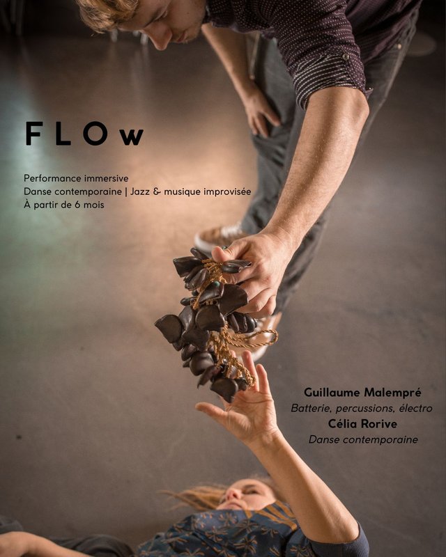 Stages,cours Flo w | Immersive performance Contemporary dance & jazz-live music (Kids)