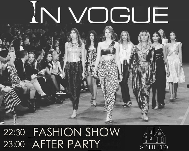 Soirées In vogue Belgium Catwalk & Party Spirito Brussels [Entrée Gratuite < 23h