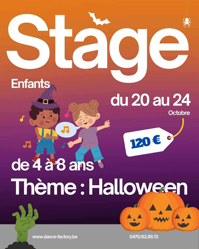 Stages,cours Stage Toussaint - Danses - Chorégraphie - Activités créatives