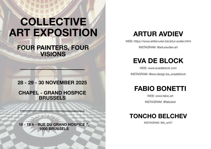 Expositions Exposition Collective d’Art : Quatre Peintres, Quatre Visions