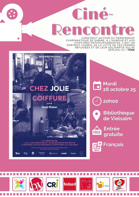 Spectacles Ciné-Rencontre :  Chez jolie coiffure 