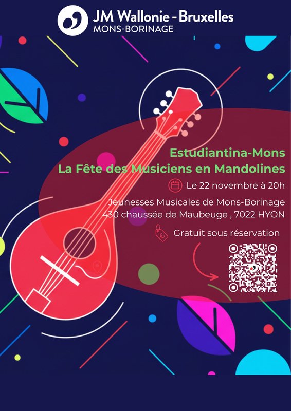 Concerts Estudiantina Mons : Fête Musiciens Mandolines 