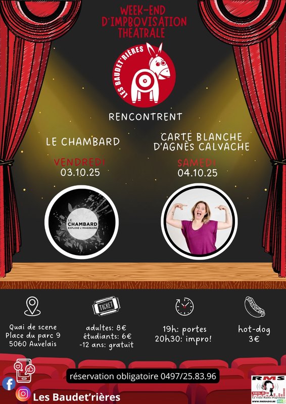 Spectacles Spectacle d’improvisation théâtrale
