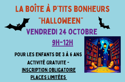  La boîte p’tits bonheurs “Halloween”