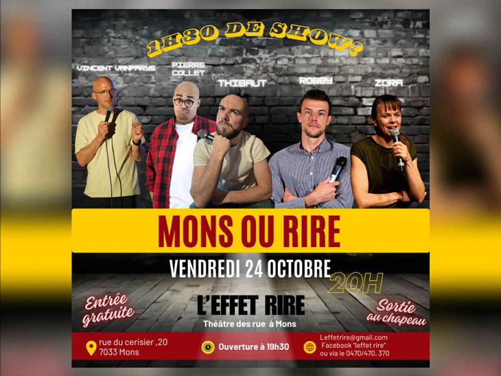 Spectacles Mons rire Edition Iii