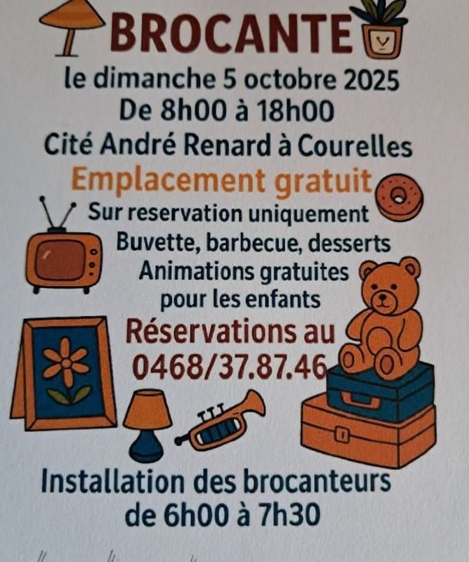  Brocante cité Renard