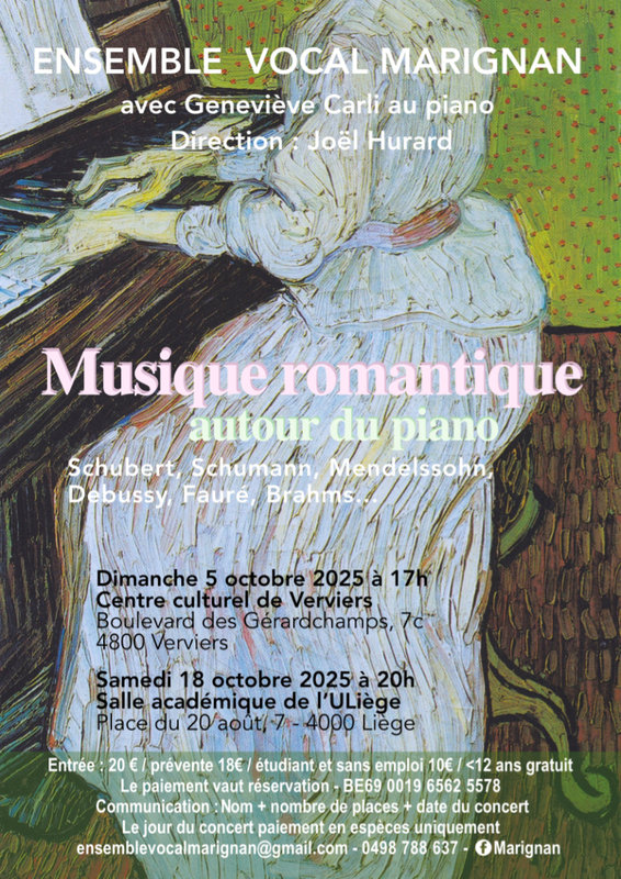 Concerts Musique romantique autour piano