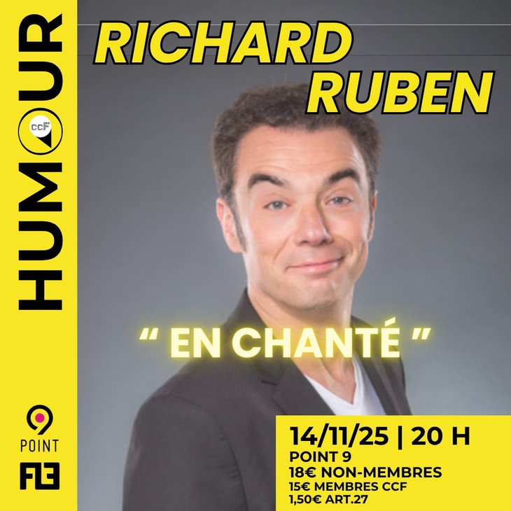 Spectacles  En Chanté Richard Ruben