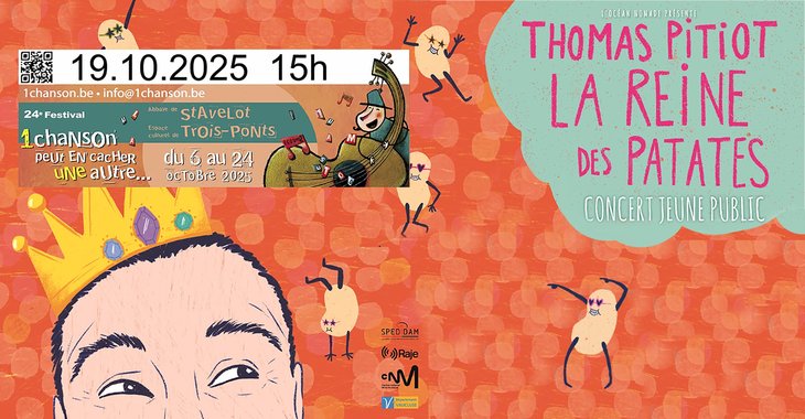 Concerts Concert familial : Thomas Pitiot La Reine Patates »