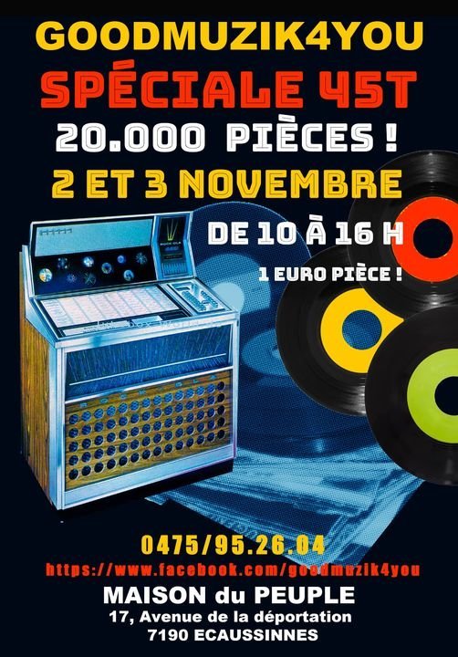 Loisirs Déstockage milliers disques  - singles - - Près 20.000 titres