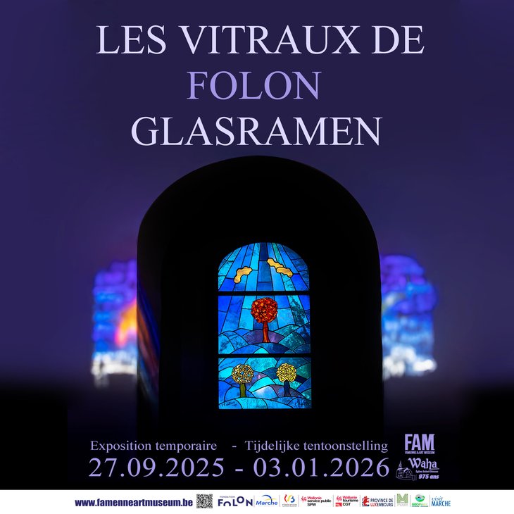 Expositions Les vitraux Folon
