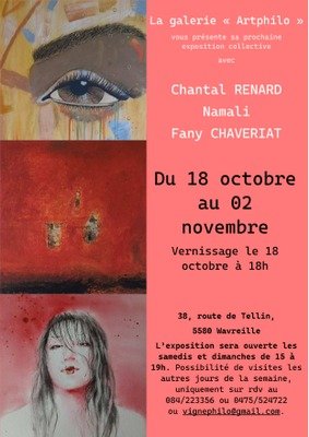 Expositions Exposition peinture la Galerie Art-Philo