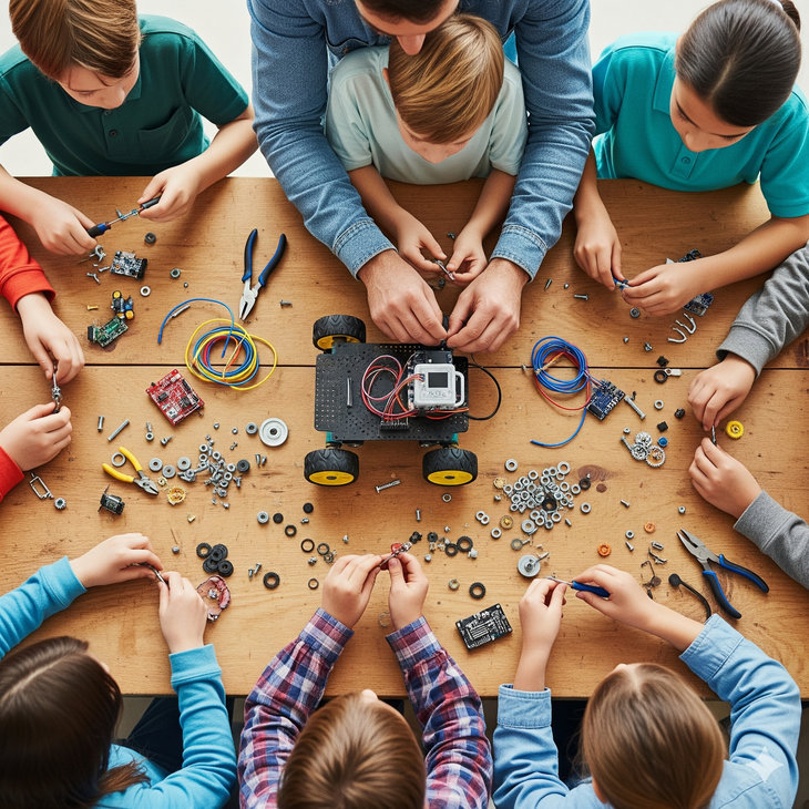 Stages,cours Stage initiation codage robotique pour jeunes explorateurs