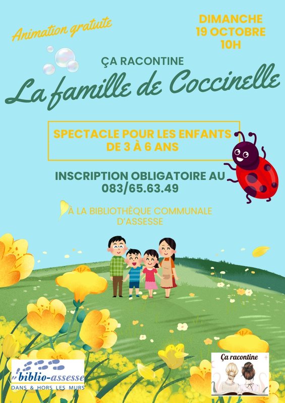 Spectacles “La famille Coccinelle”