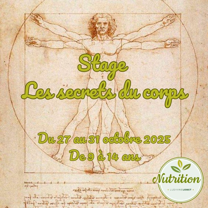 Stages,cours Stage  Les secrets corps humain 