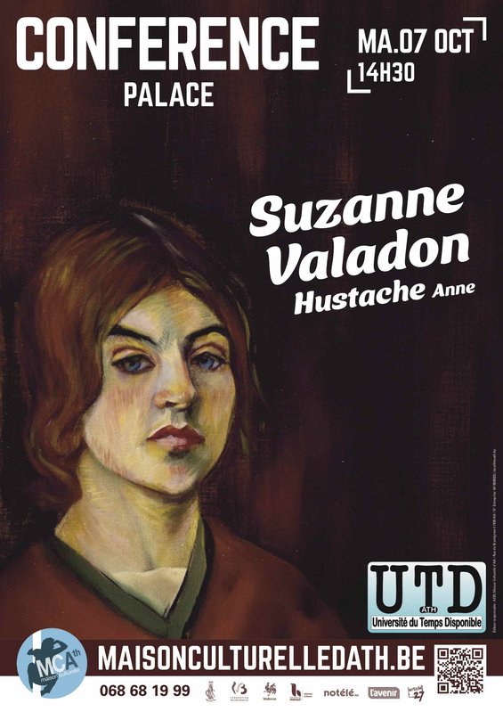 Conférences Suzanne Valadon, femme libre
