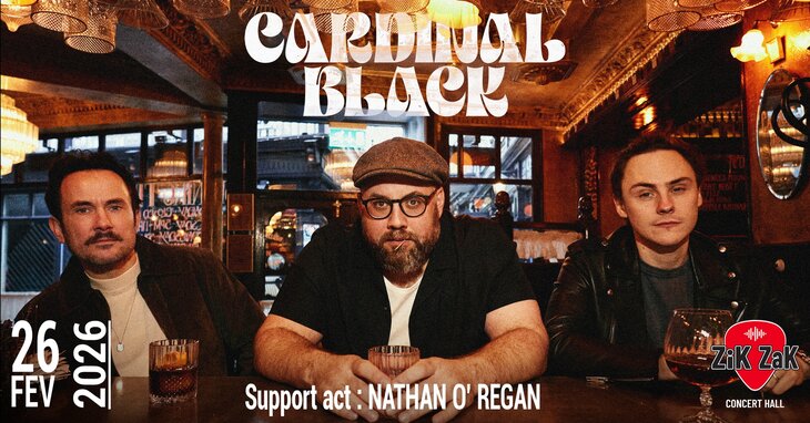 Concerts Cardinal Black (UK) + Nathan O Regan